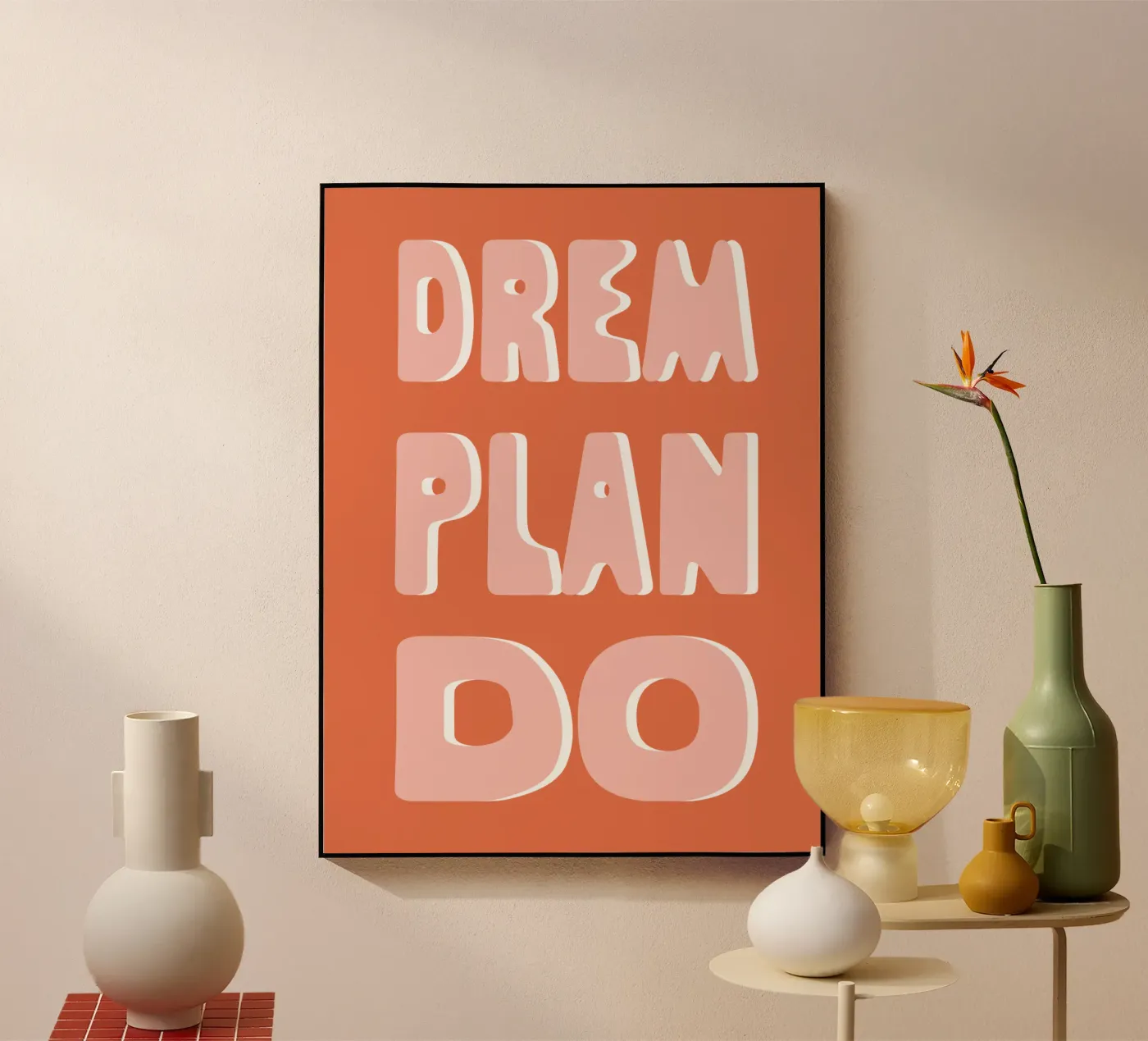 Dream Plan Do plexiglass da we line studio - art