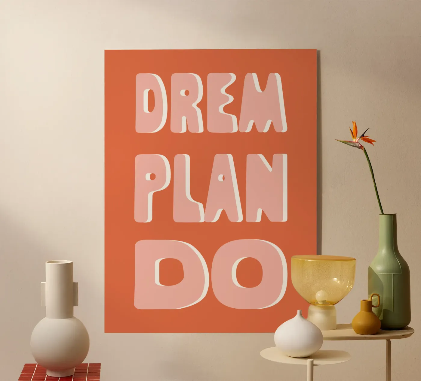 Dream Plan Do plexiglass da we line studio - art
