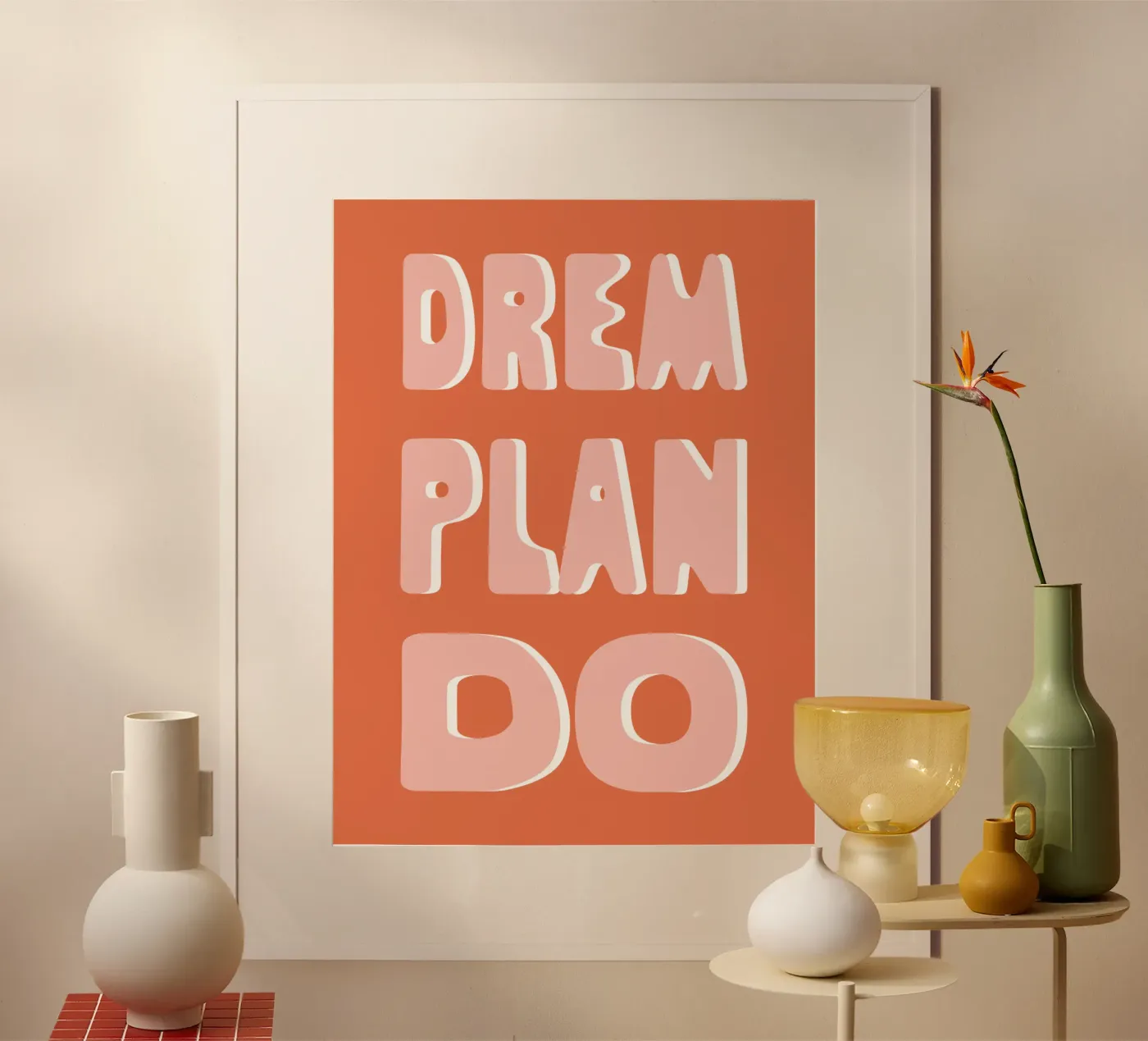 Dream Plan Do poster da we line studio - art