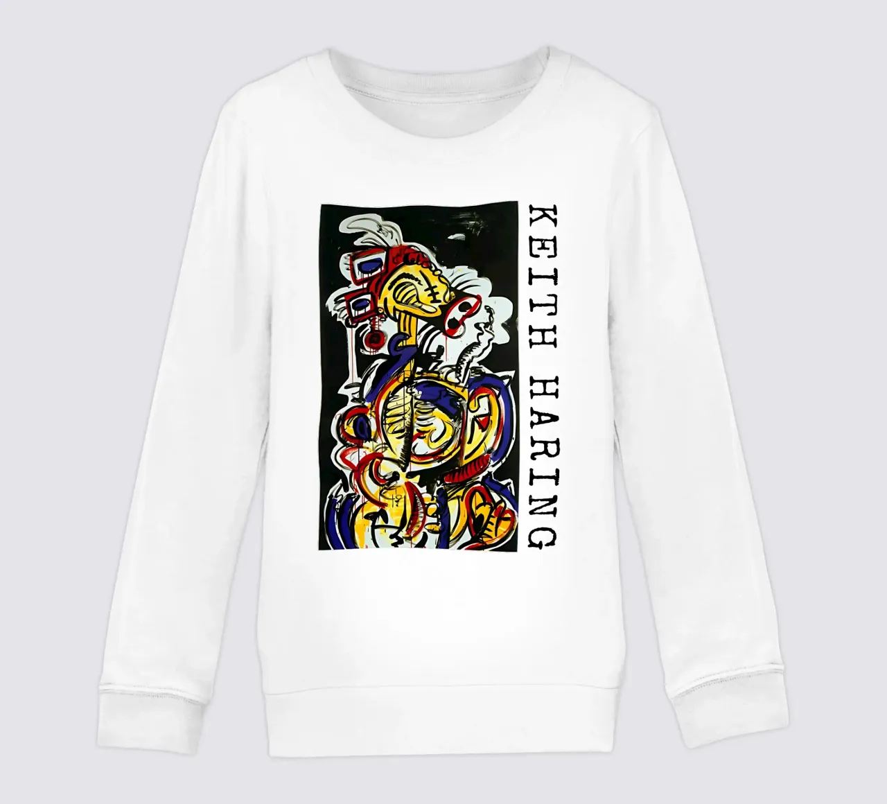 Keith Haring arte 13 felpa bambino da domherrick1