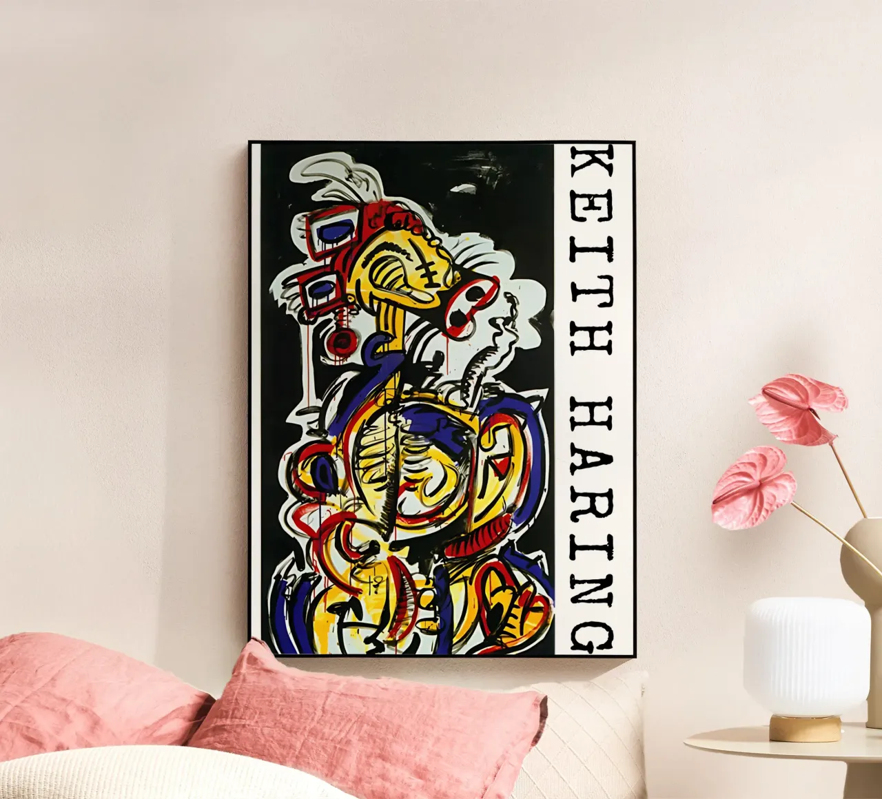 Keith Haring arte 13 plexiglass da domherrick1