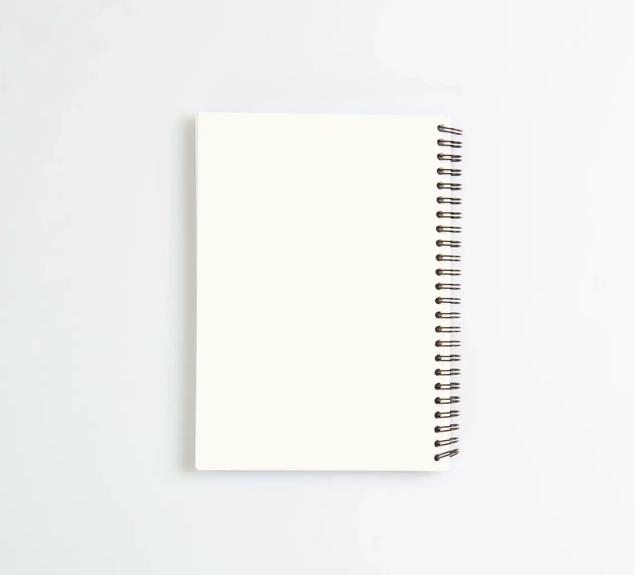 Retro Pommes Caractère Fry Me To The Moon And Back Jaune Blanc carnet à spirale de Studio Frances M