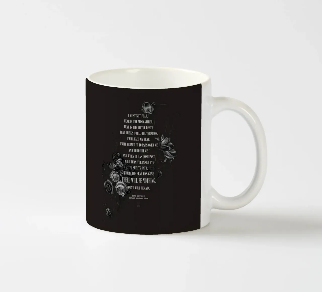Litania contro la paura tazza in ceramica da 7115