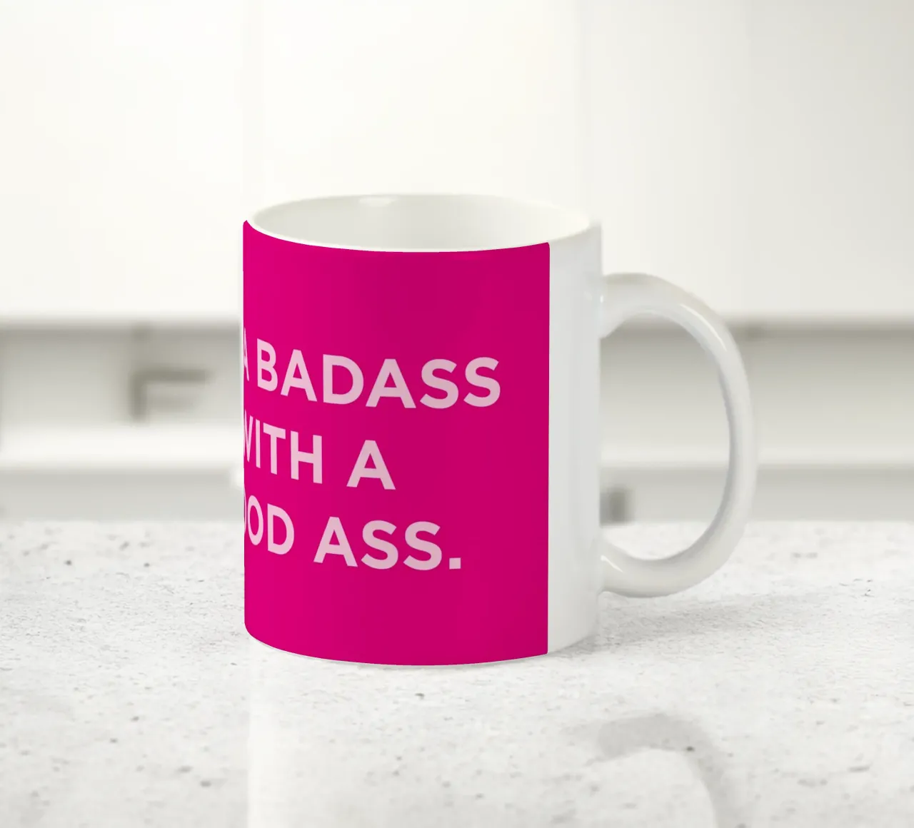 Badass tazza in ceramica da Art Fart