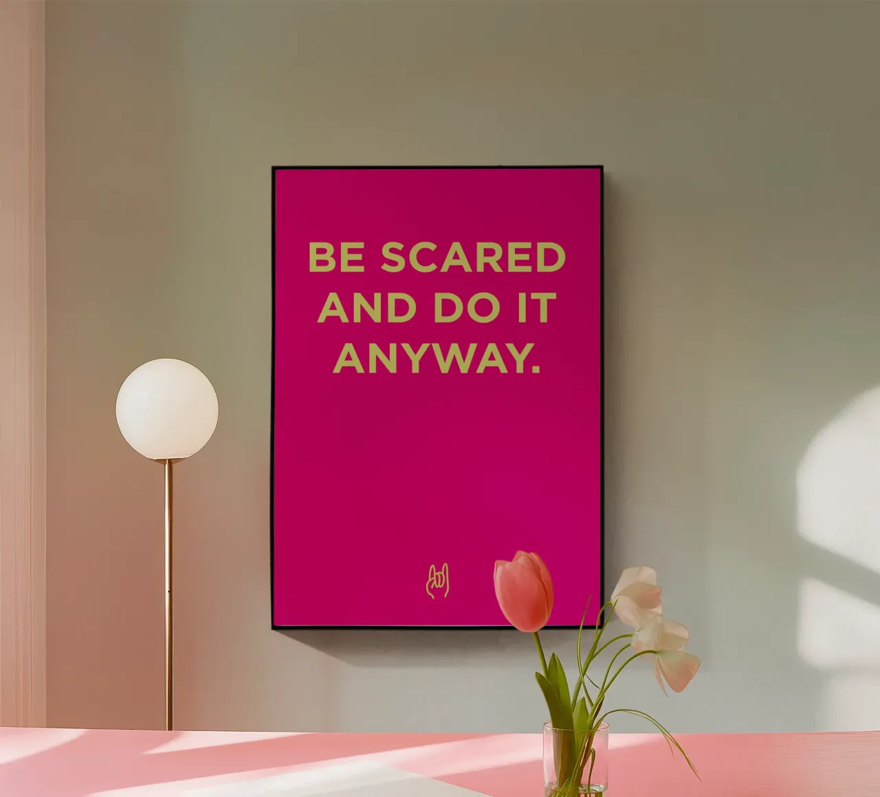 Do it anyway. metacrilato de Art Fart