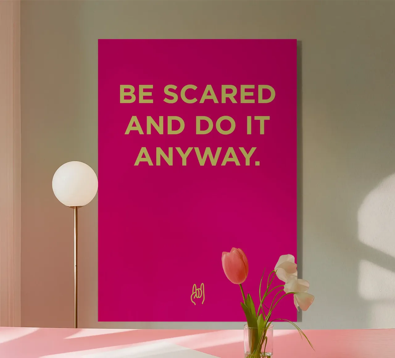 Do it anyway. metacrilato de Art Fart