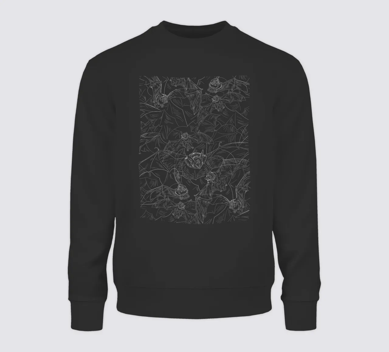 Bat Attack felpa da 7115