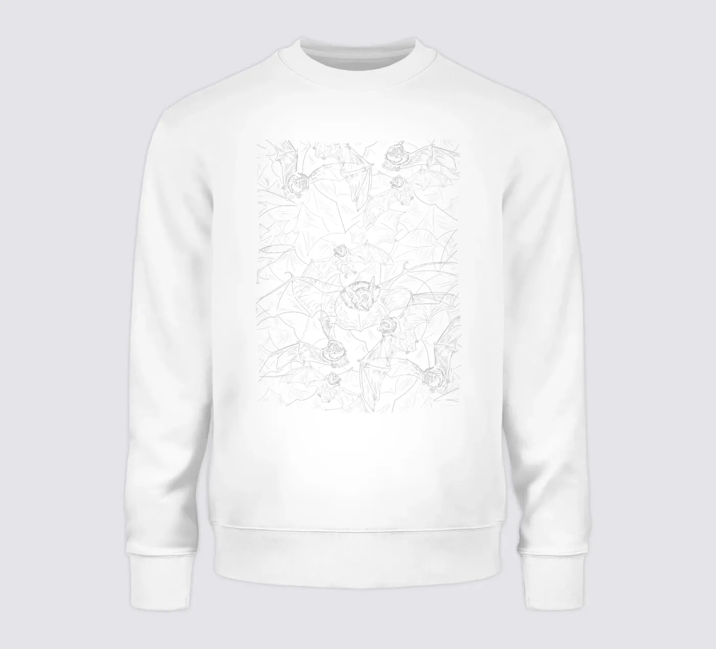 Bat Attack sweatshirt by 7115