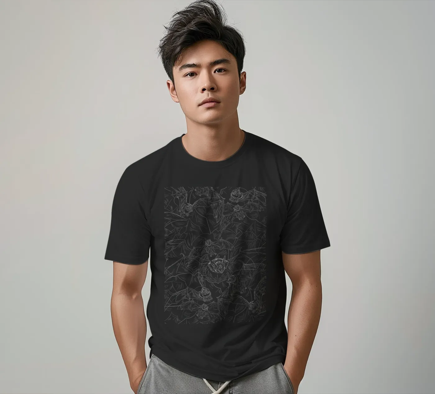 Bat Attack t-shirt da 7115