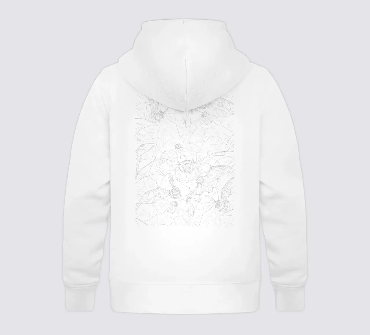 Bat Attack felpa bambino con cappuccio da 7115