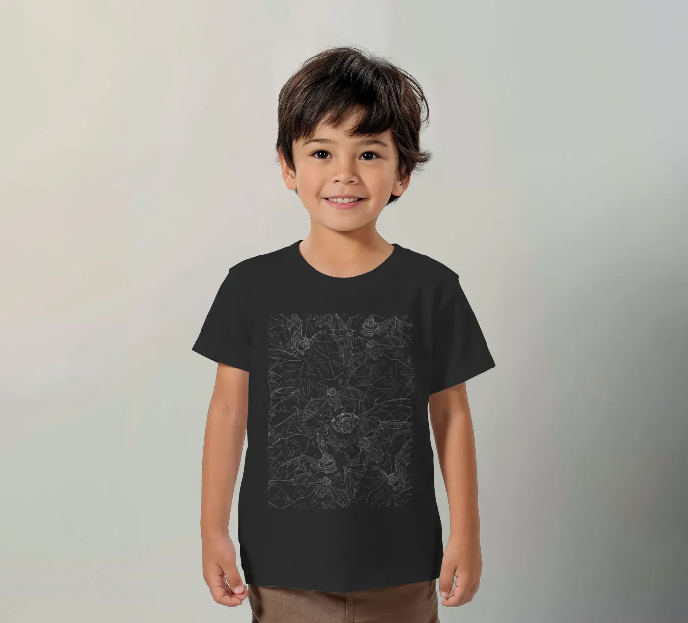 Bat Attack kinder t-shirt van 7115