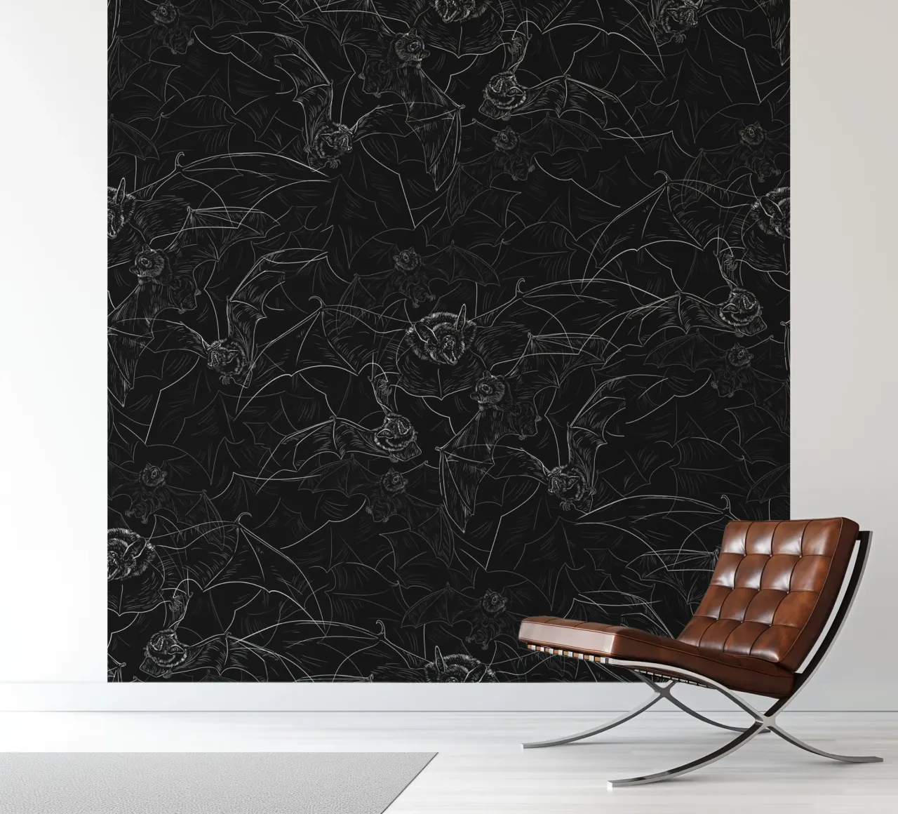 Bat Attack fotobehang van 7115