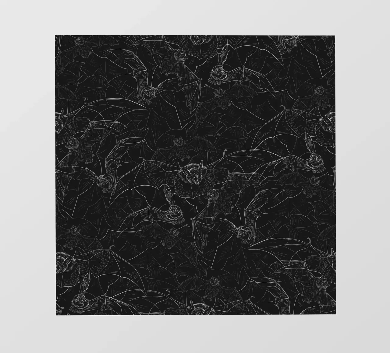 Bat Attack fotobehang van 7115