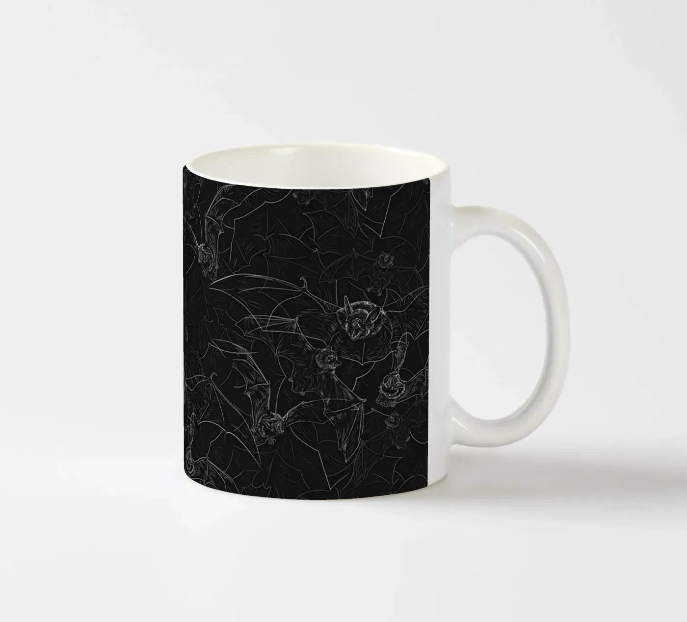 Bat Attack ceramic mug by 7115