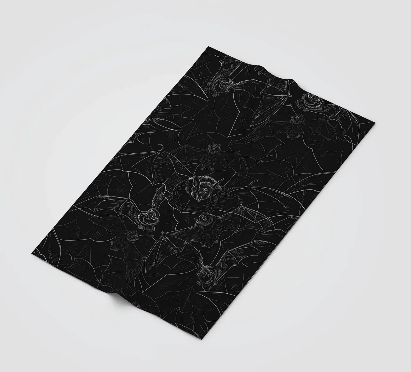 Bat Attack fleece blanket by 7115