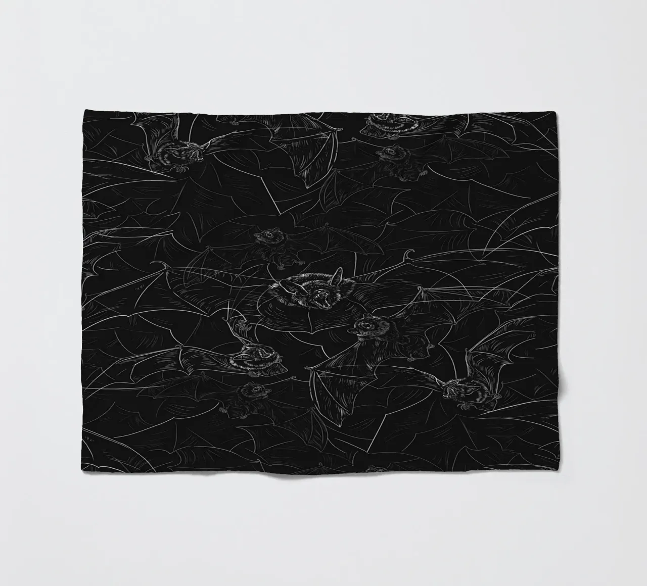 Bat Attack Fleecedecke von 7115