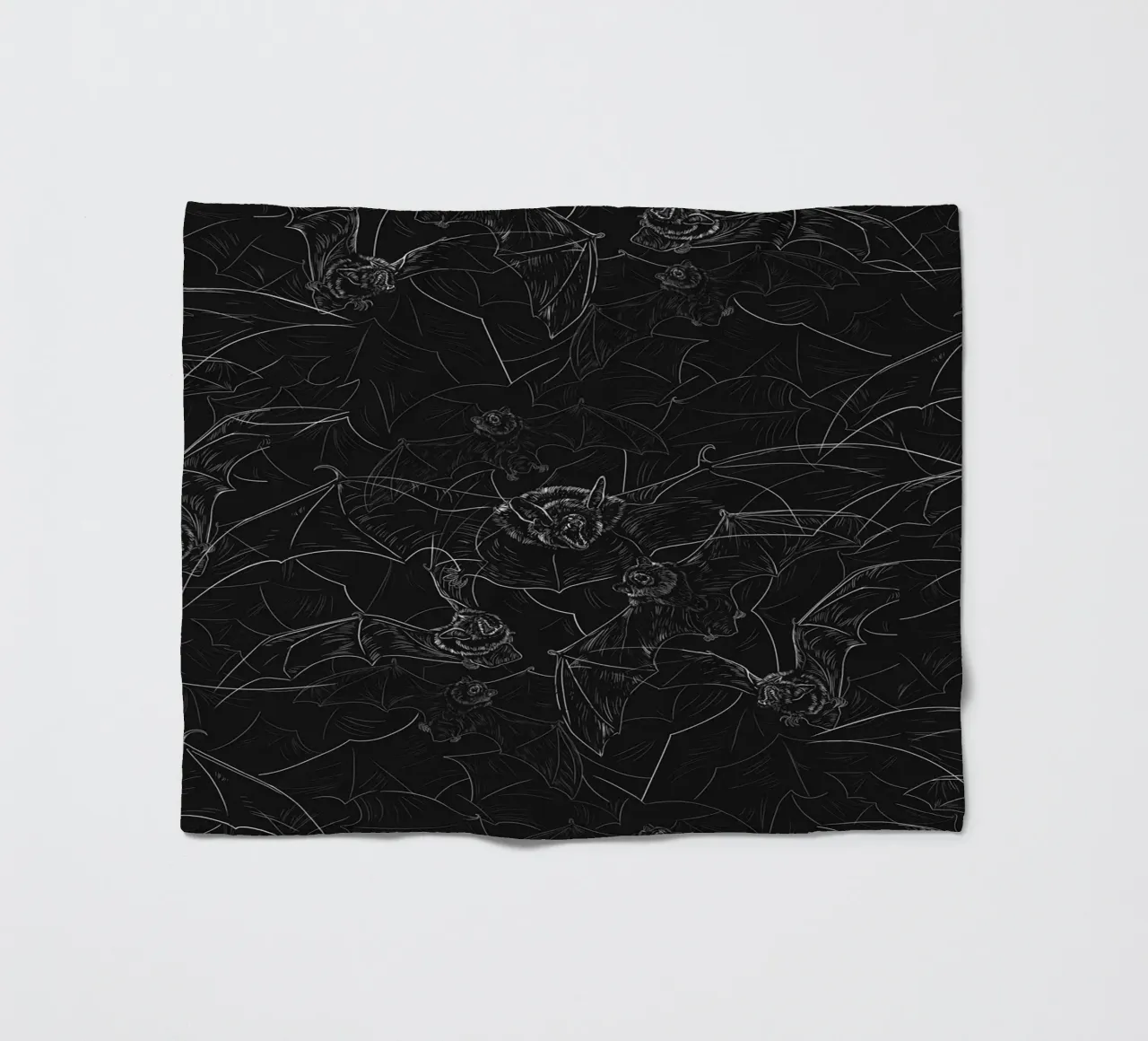 Bat Attack Fleecedecke von 7115