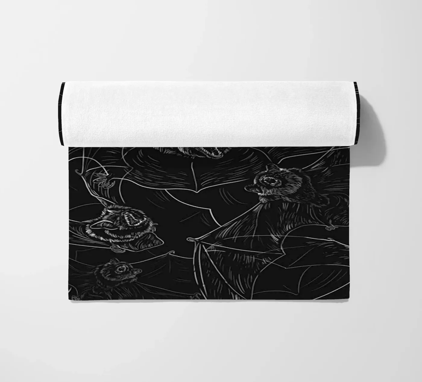 Bat Attack beach towel by 7115