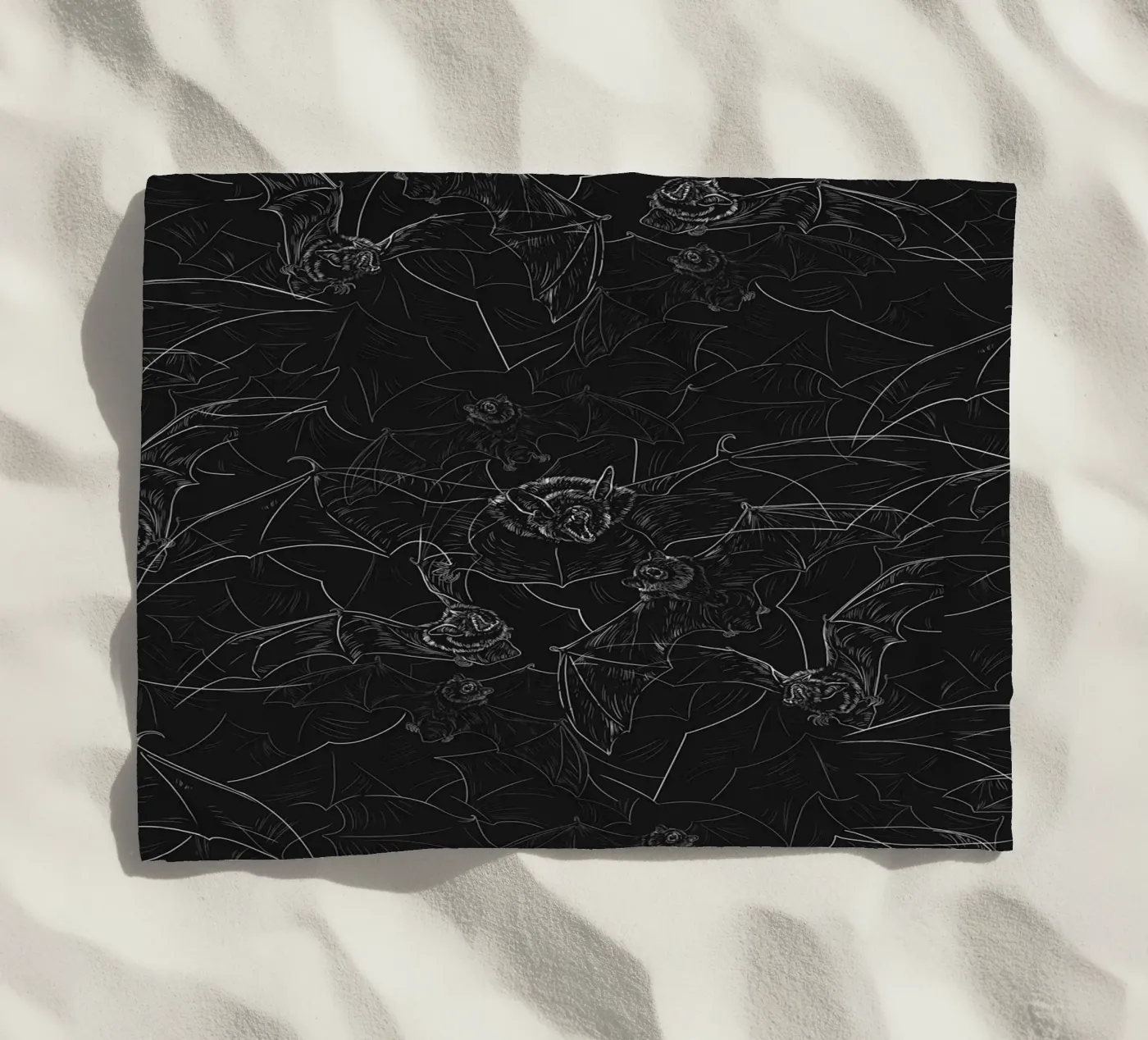 Bat Attack beach towel by 7115