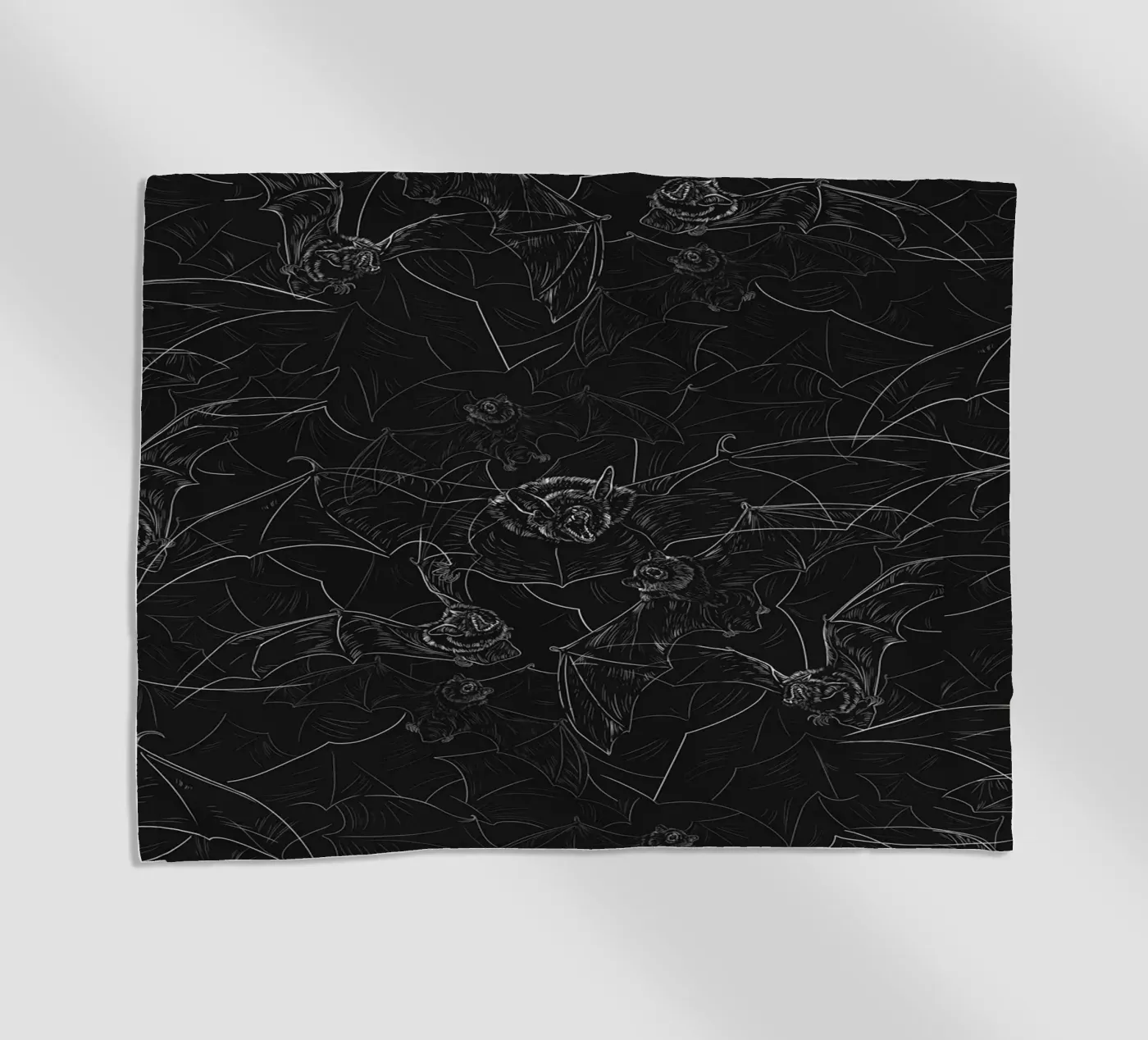 Bat Attack beach towel by 7115