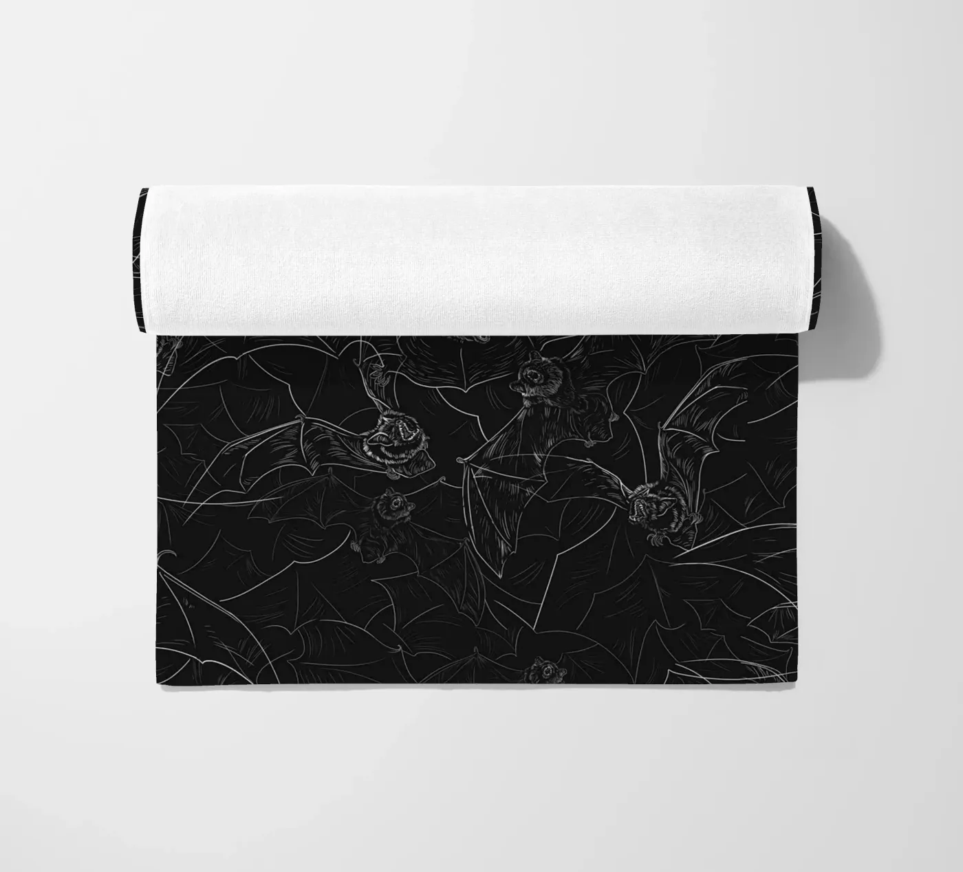 Bat Attack beach towel by 7115