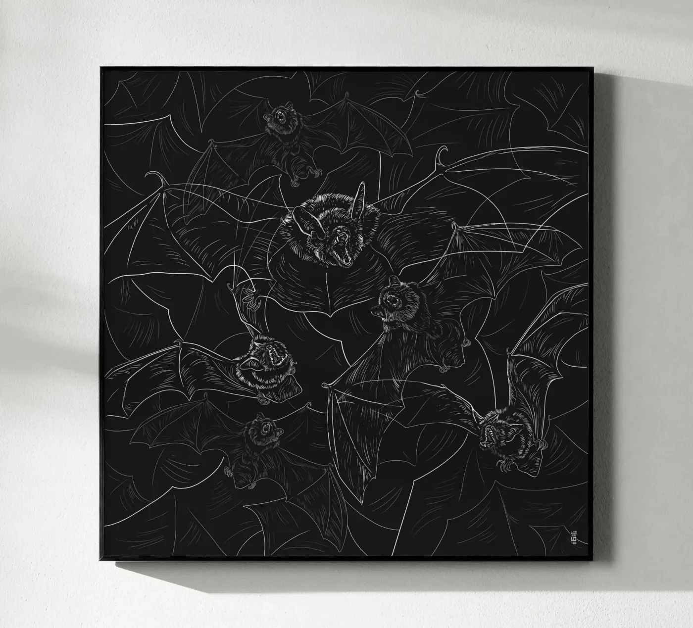 Bat Attack plexiglas de 7115