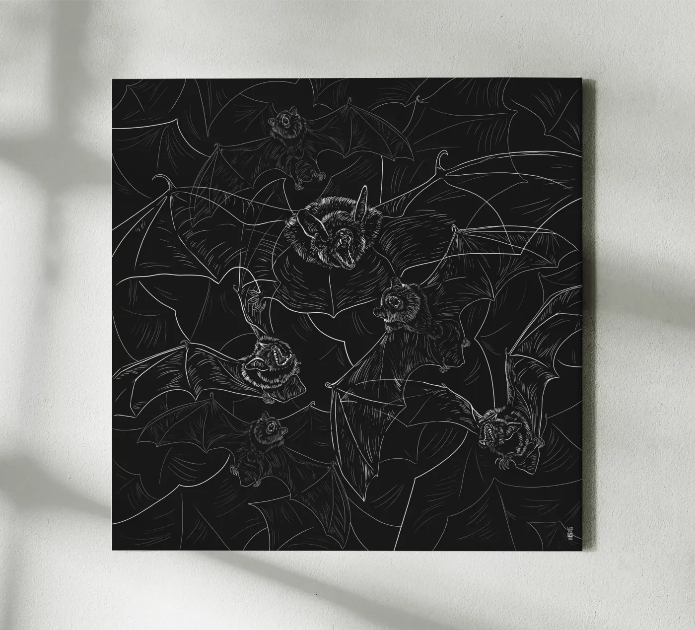 Bat Attack Leinwand von 7115