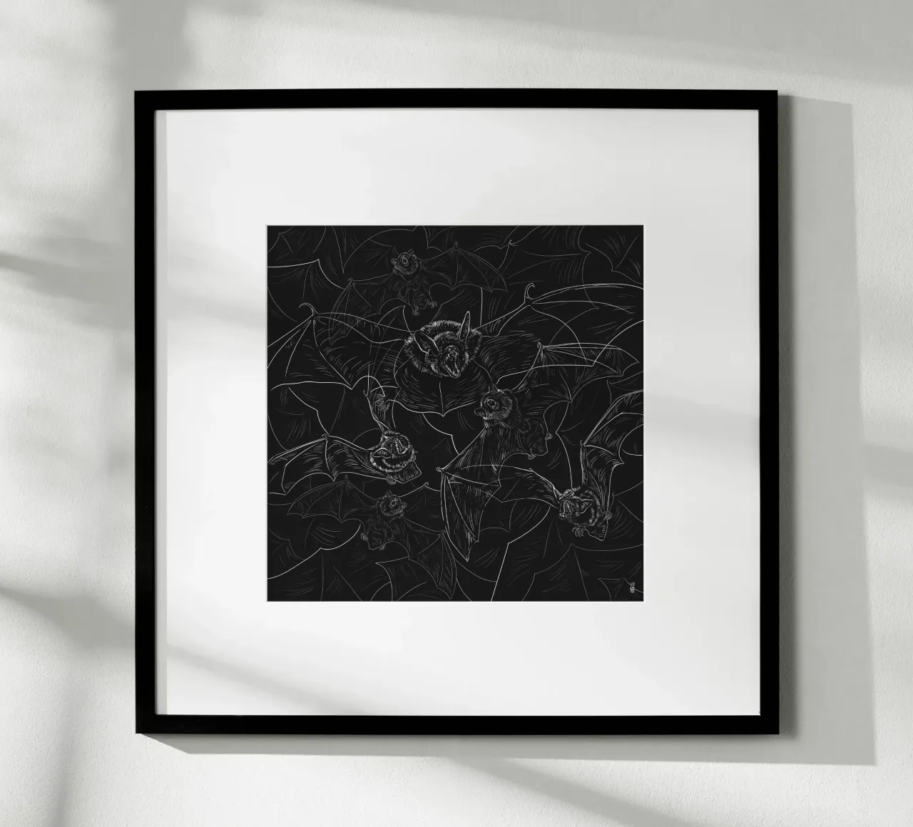 Bat Attack poster da 7115