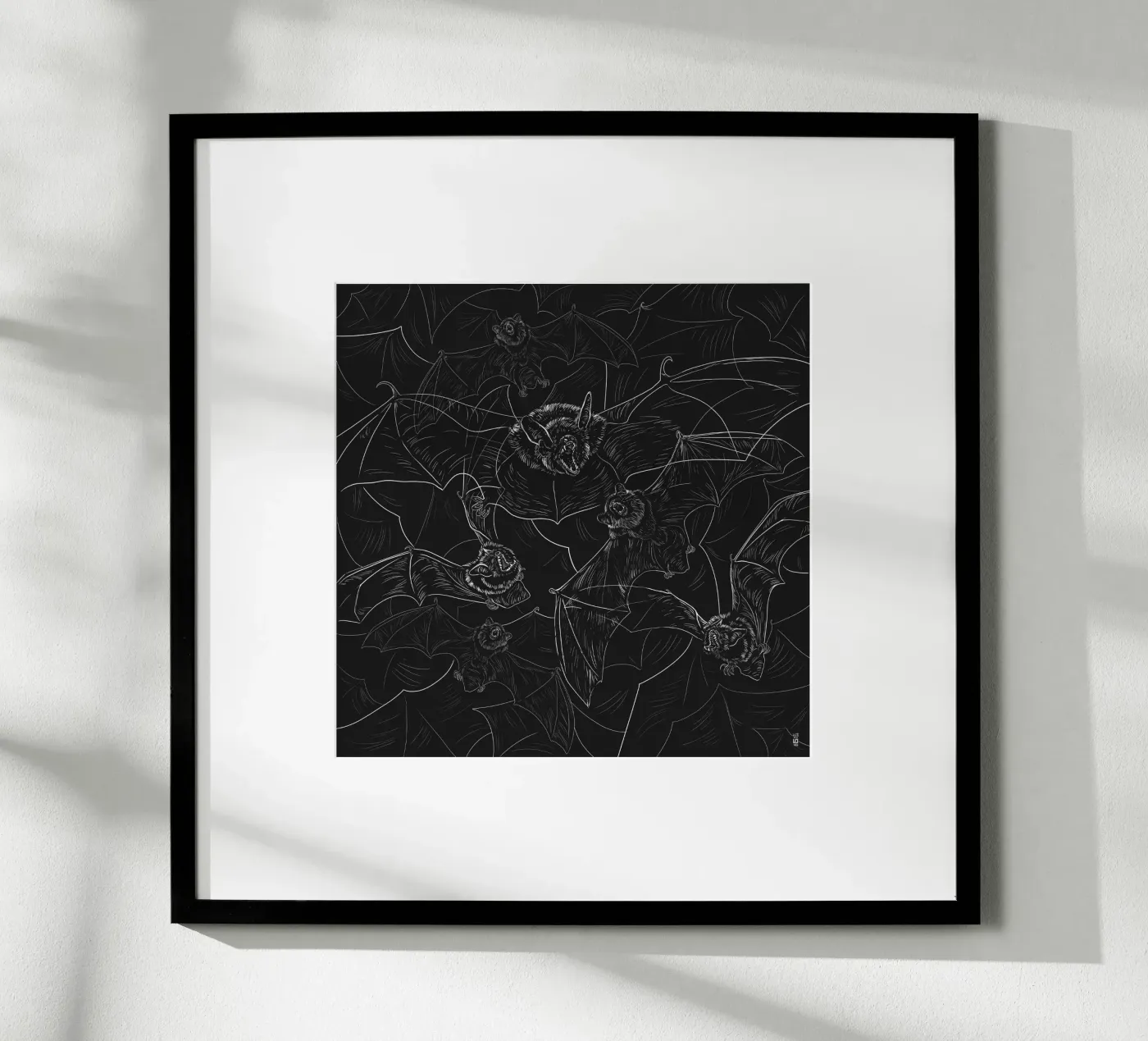 Bat Attack poster da 7115