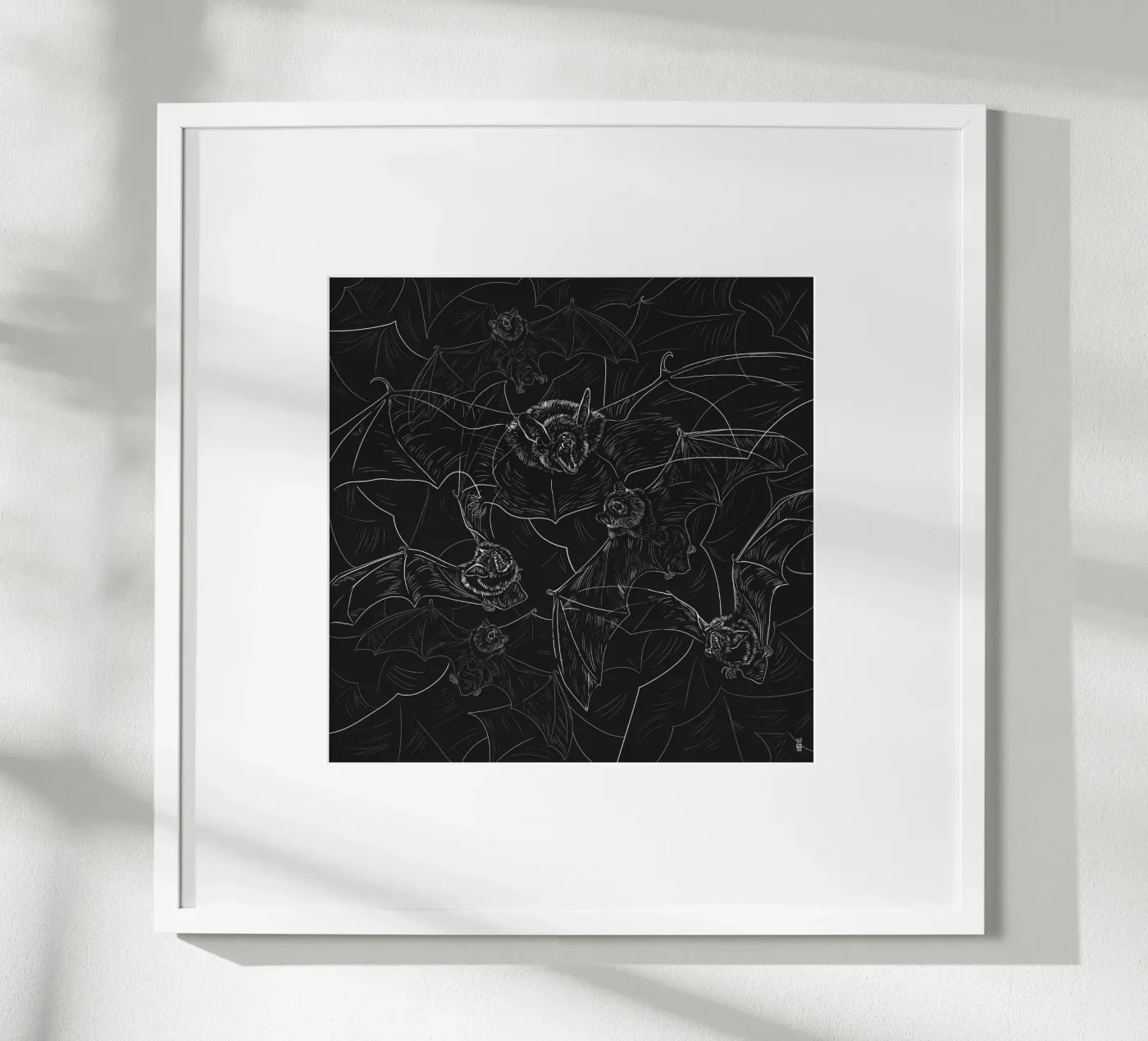 Bat Attack poster da 7115