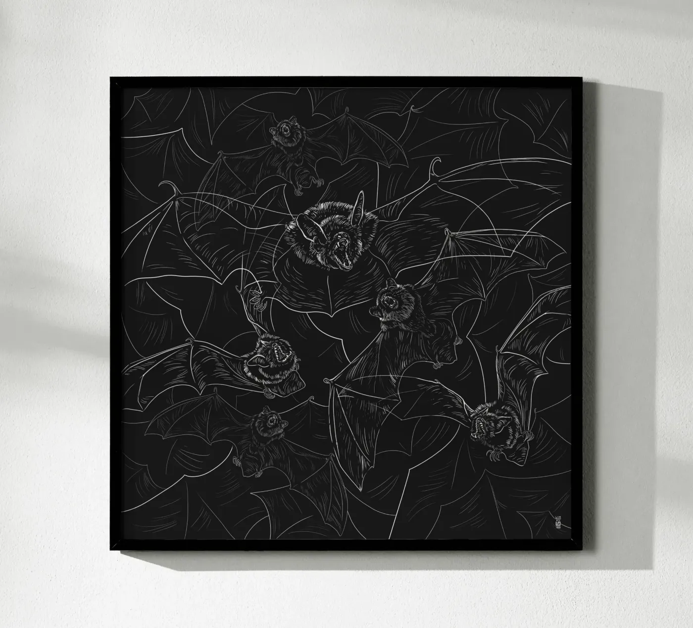 Bat Attack poster van 7115