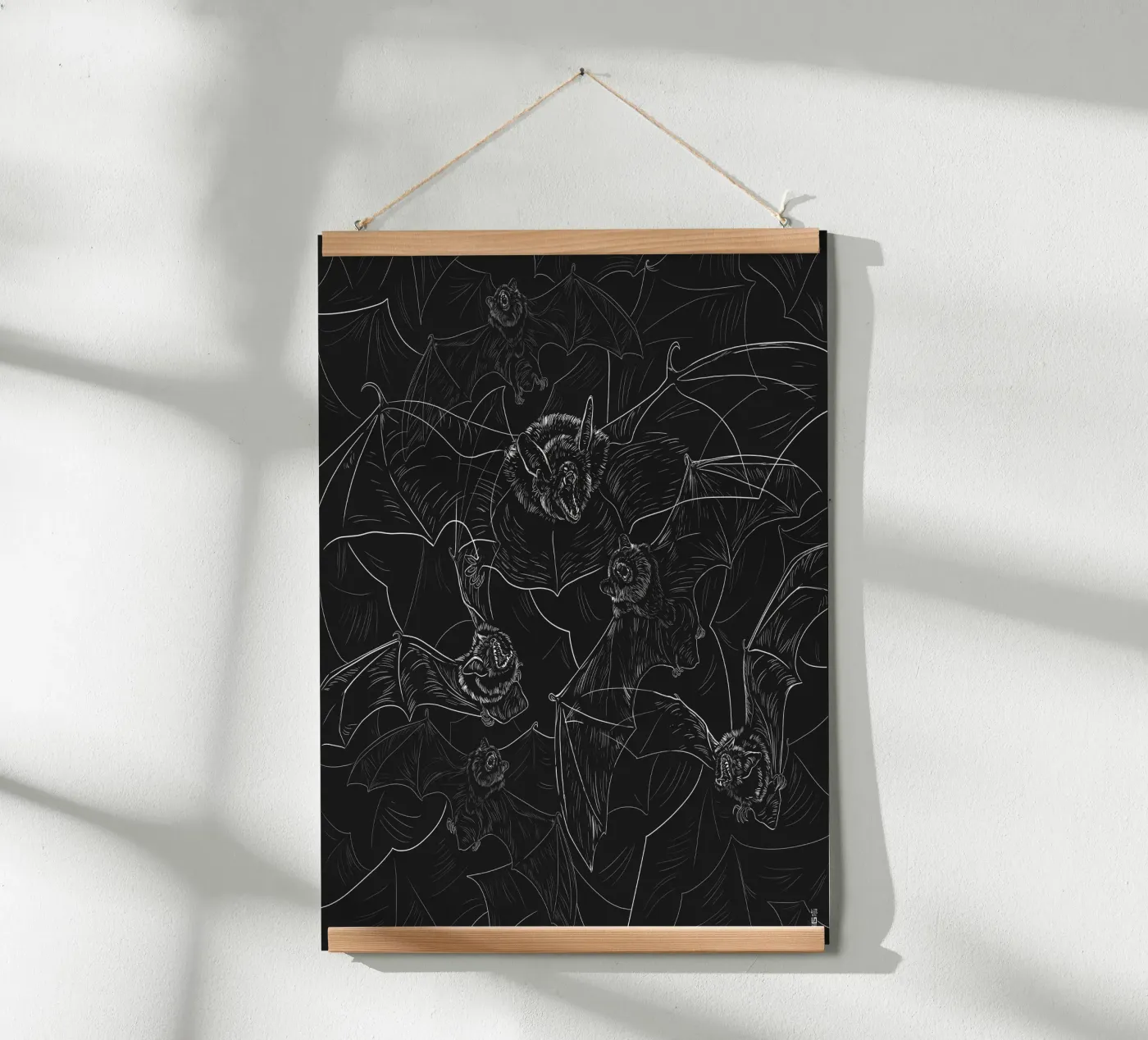 Bat Attack poster van 7115
