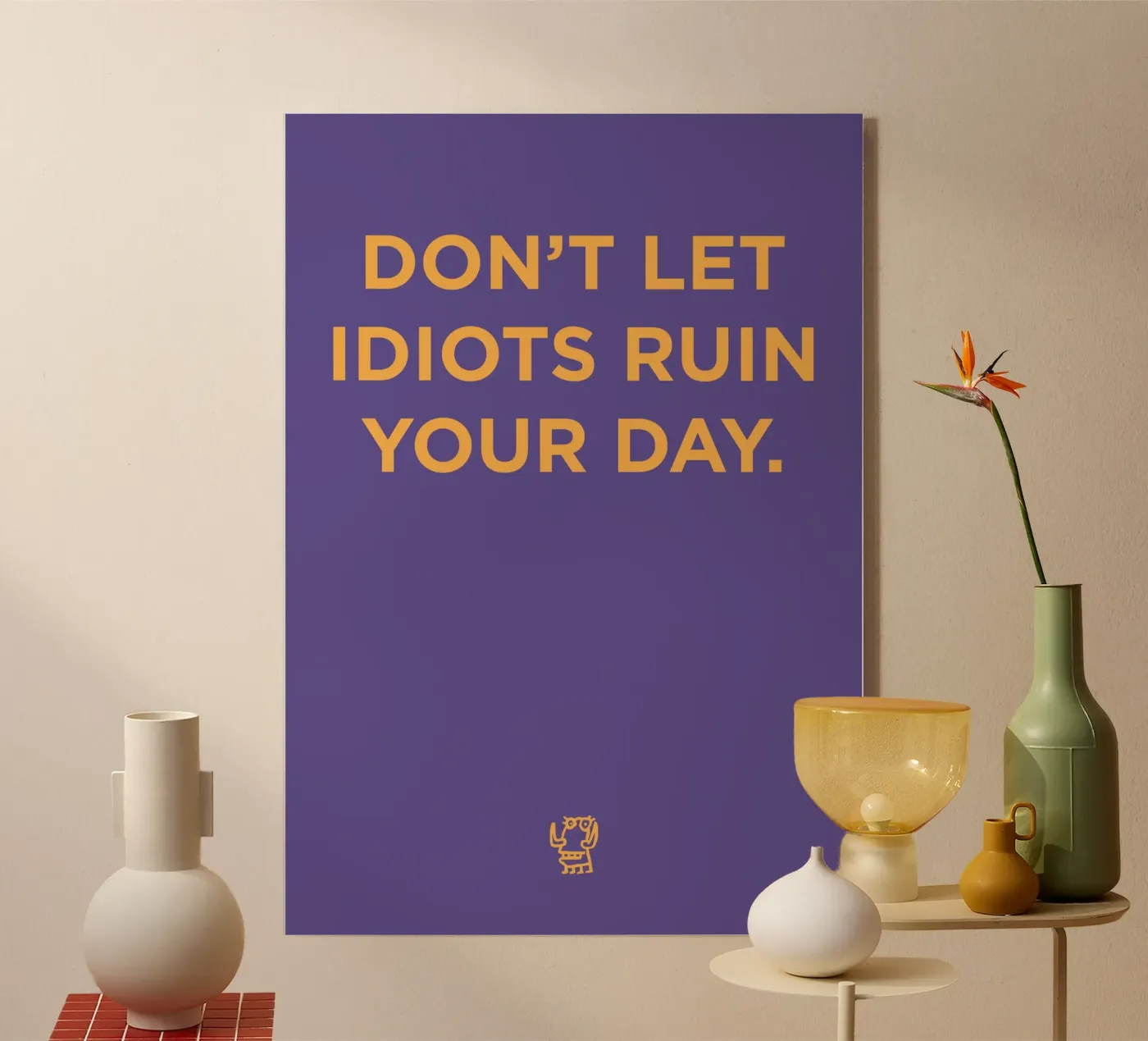 Idiots acryl van Art Fart