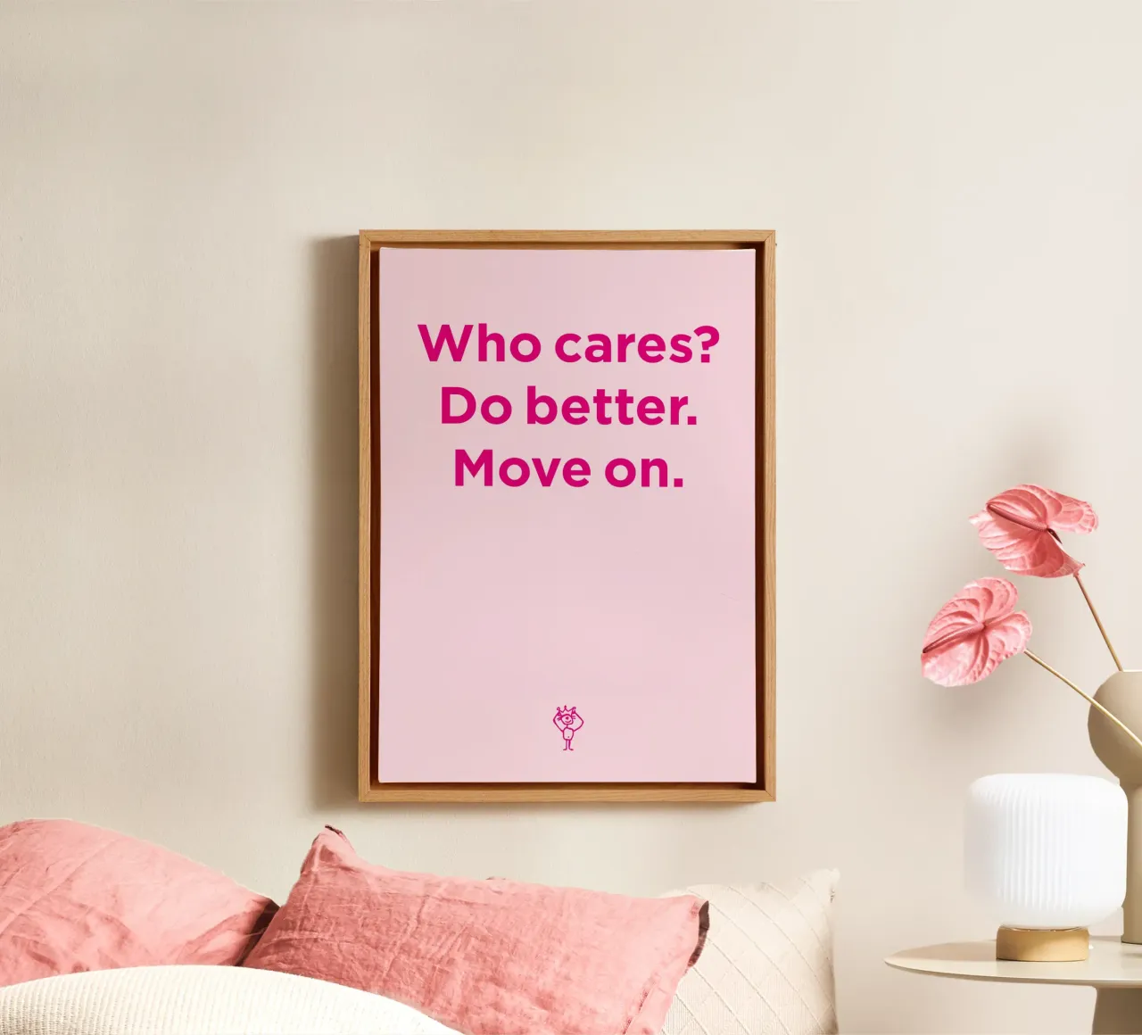 Move on. canvas van Art Fart