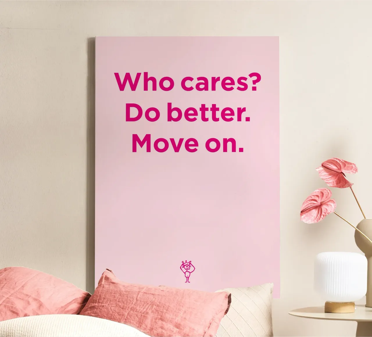 Move on. canvas van Art Fart