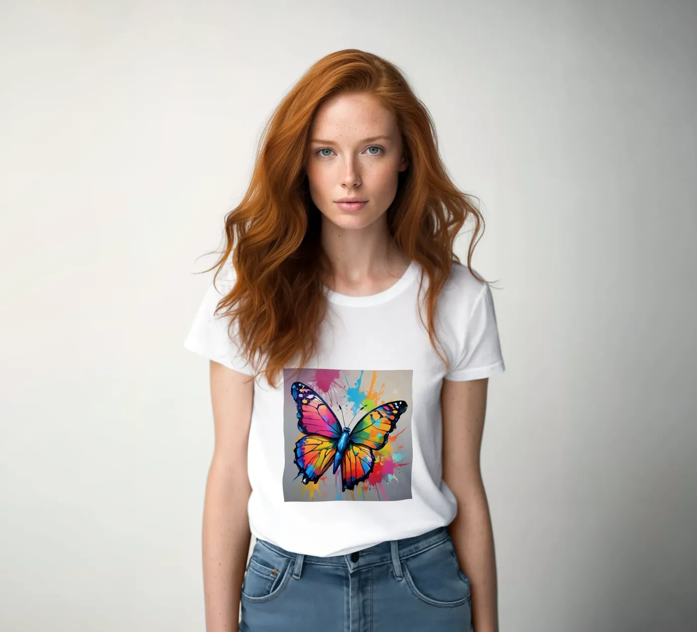 Farfalla t-shirt da donna da MakArena