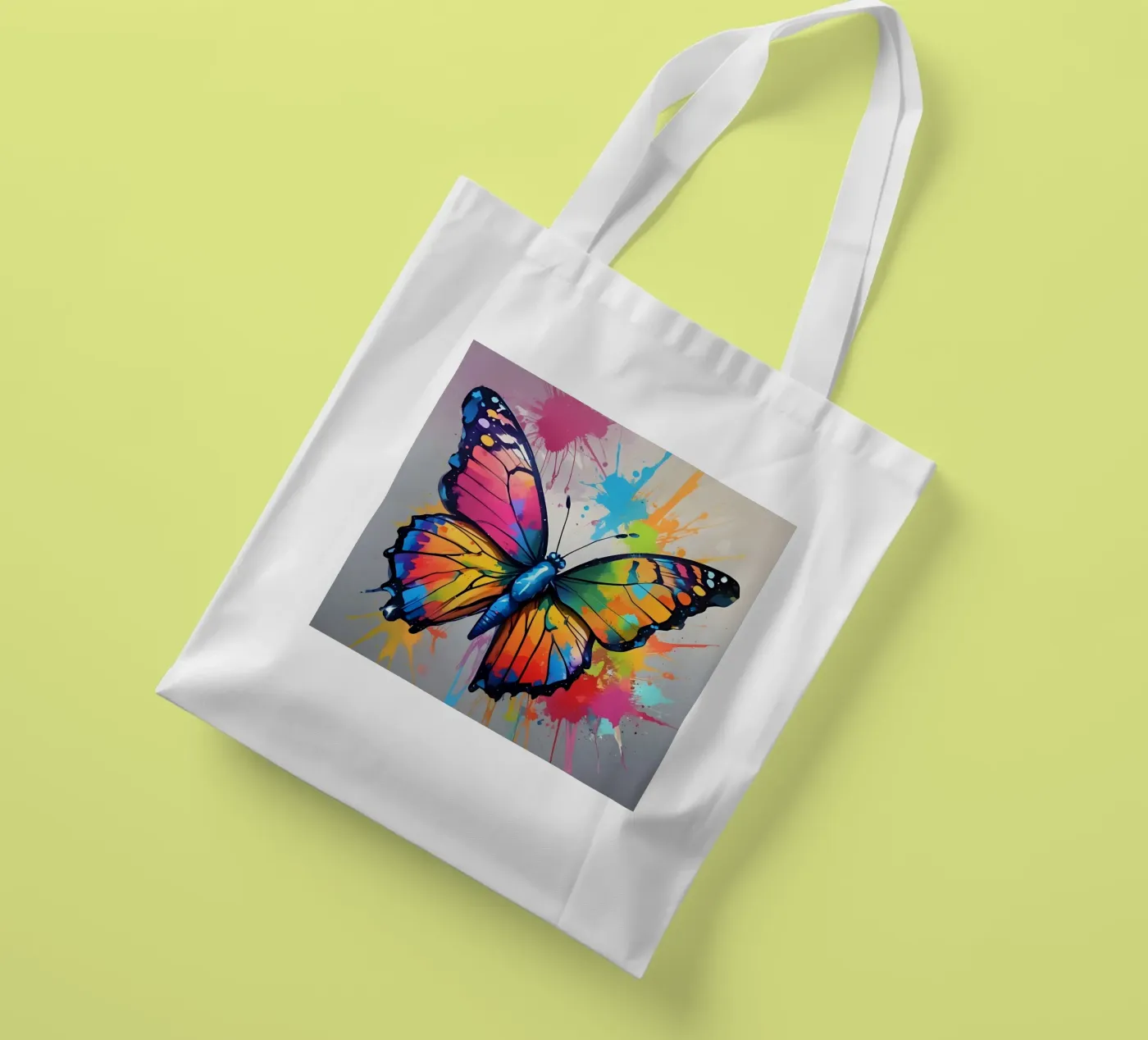 Farfalla borsa in juta da MakArena
