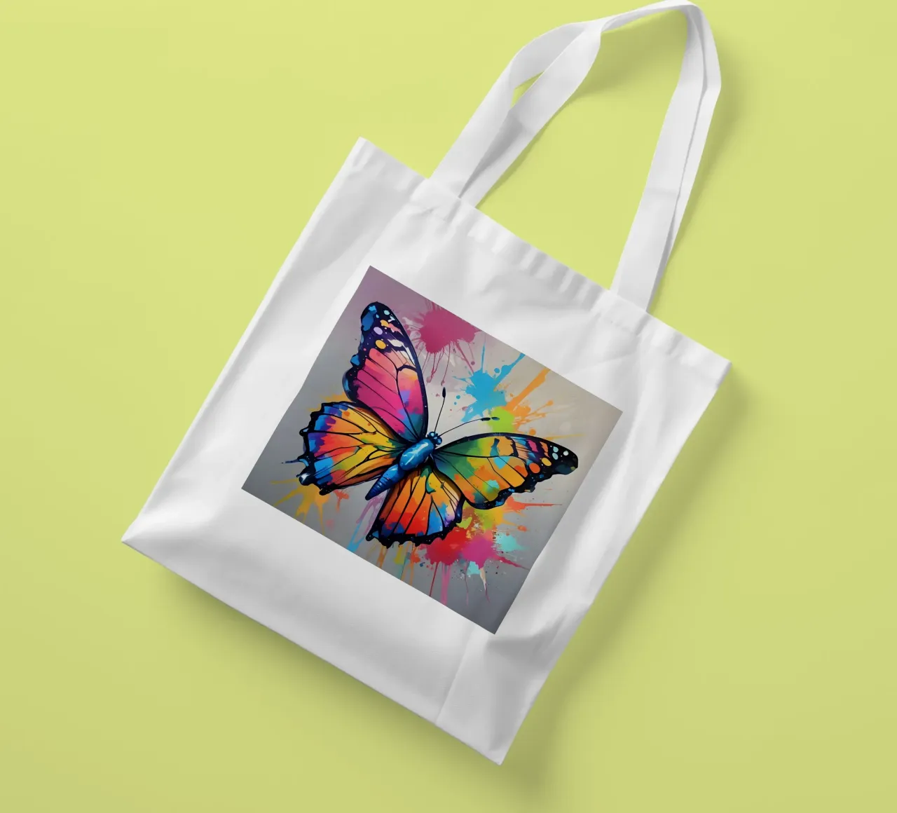 Farfalla borsa in juta da MakArena