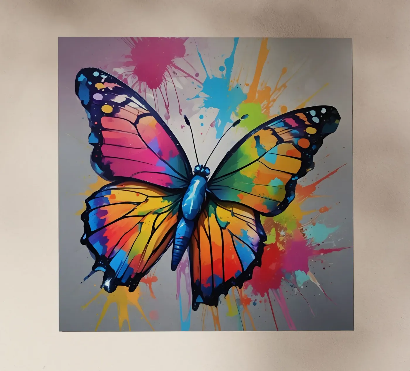 Butterfly Backlit Folie von MakArena