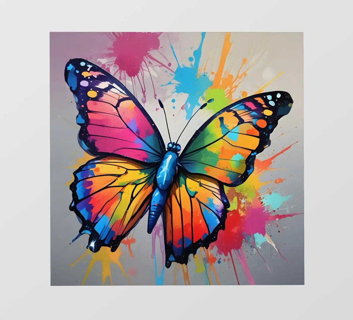 Papillon papier peint photo de MakArena