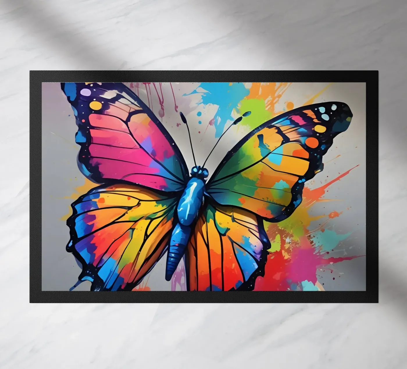 Butterfly deurmat van MakArena