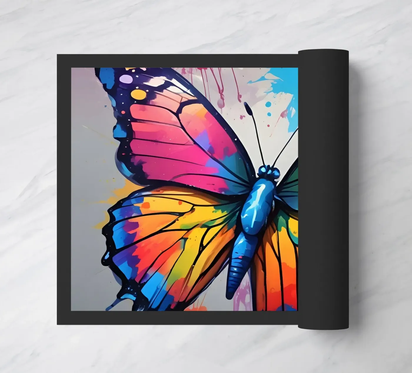 Butterfly deurmat van MakArena