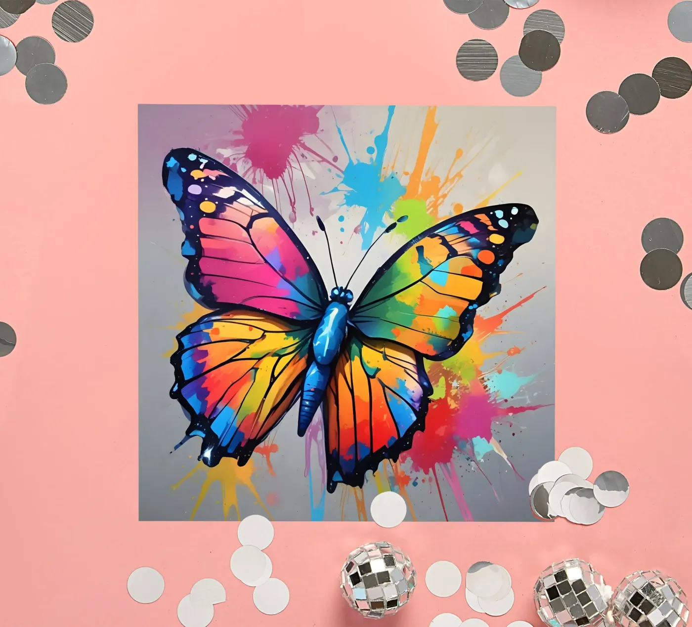 Butterfly sticker by MakArena