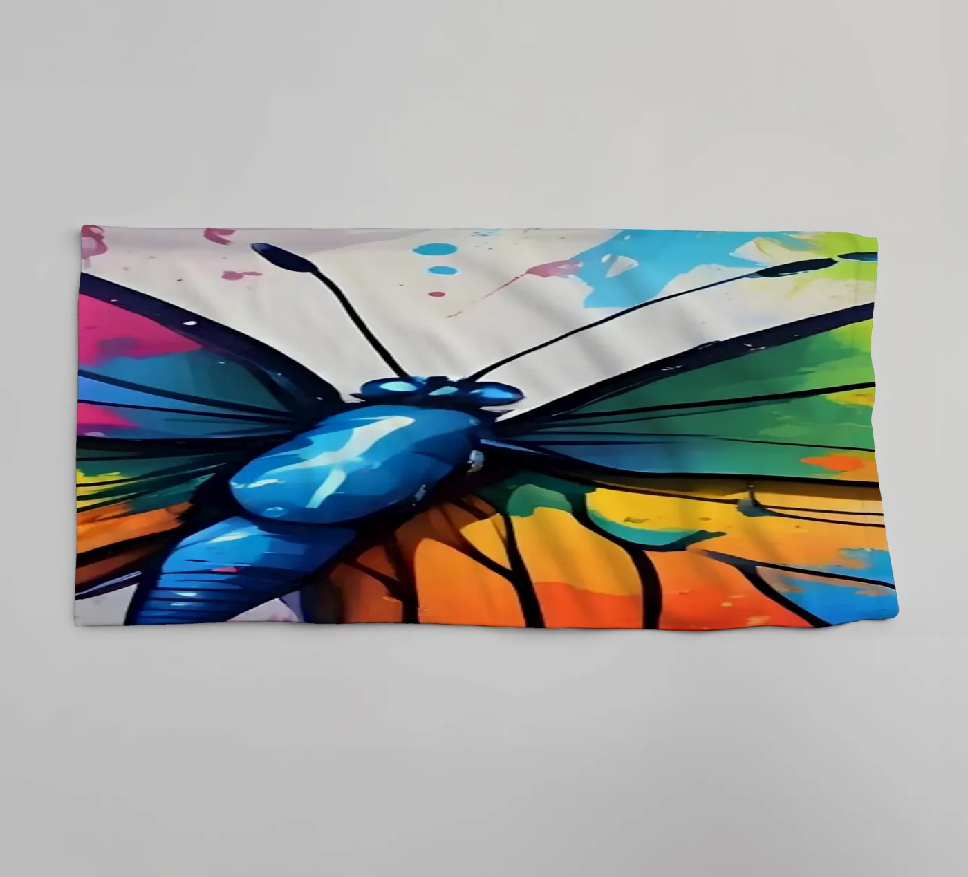 Butterfly badhanddoek van MakArena