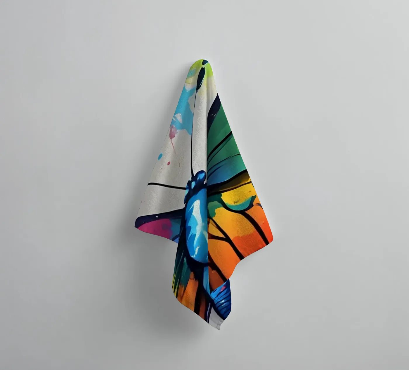 Butterfly badhanddoek van MakArena