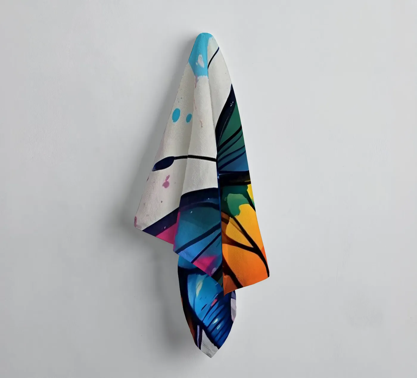 Butterfly badhanddoek van MakArena