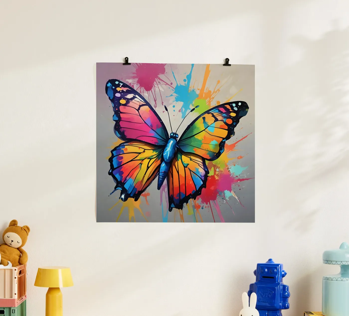 Schmetterling Poster von MakArena