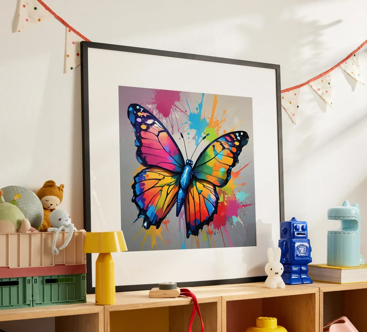 Schmetterling Poster von MakArena
