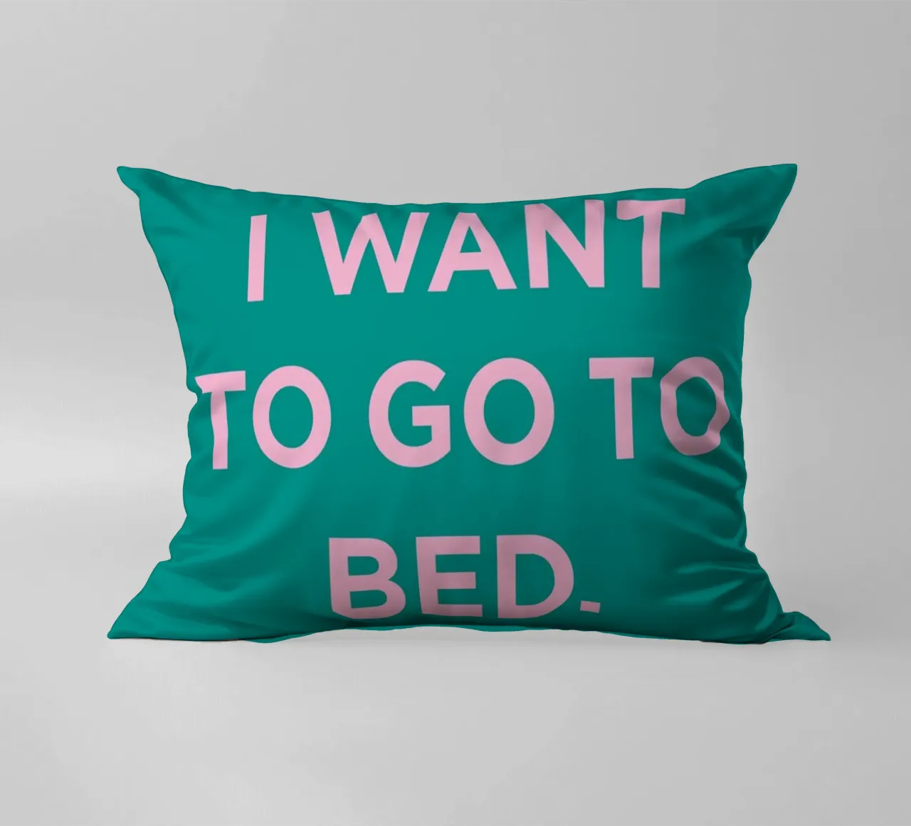 I want to go to bed. cuscino da Art Fart