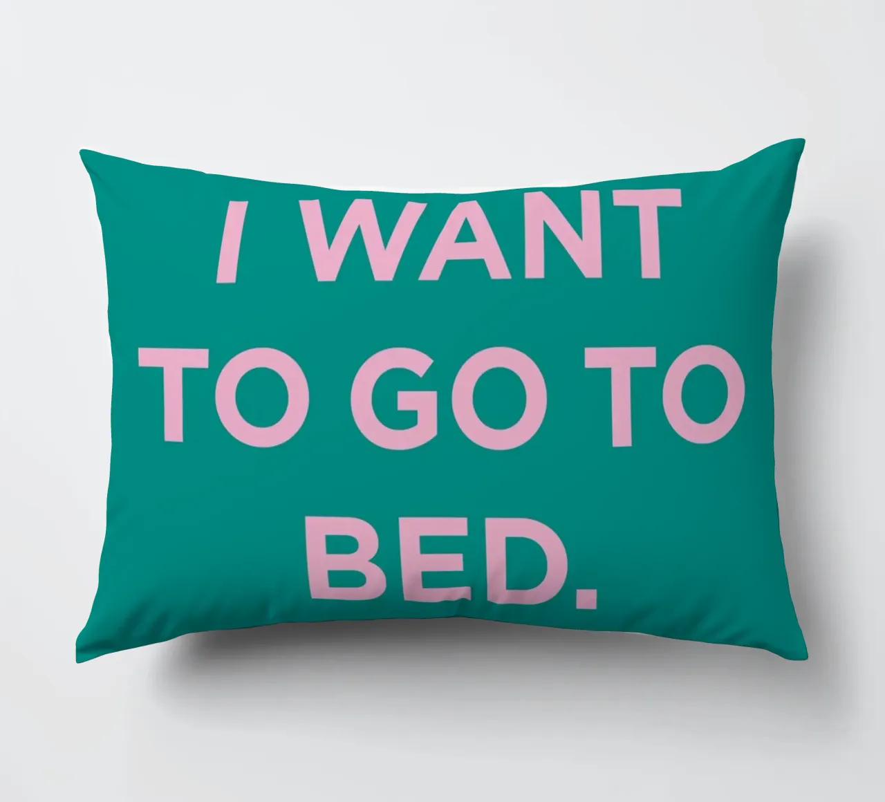 I want to go to bed. cuscino da Art Fart